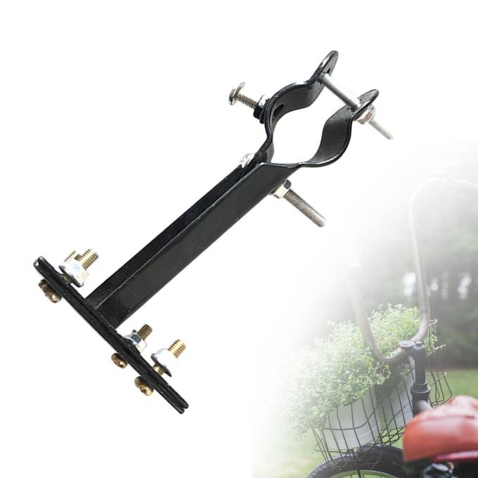 Bicycle Quick Release Bracket Front Frame Fixing Basket For Mountain