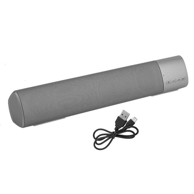 Wireless Hands Free Stereo Musi Sound Bar Speaker Su Ort TF Ard-si Er