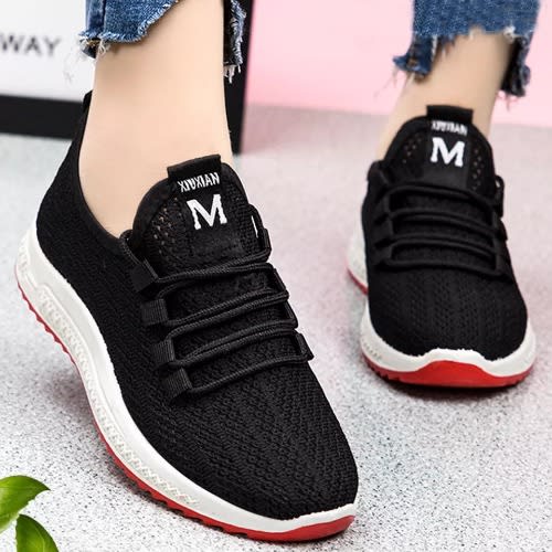 Ladies Sneakers - Black