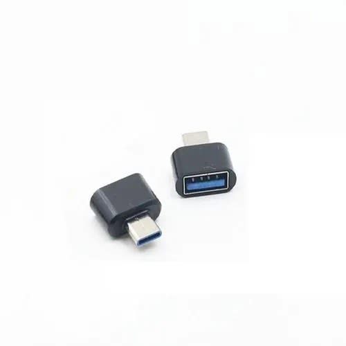 Type C Male Adapter To Type A Micro Female Usb 3.0 Connector - Black