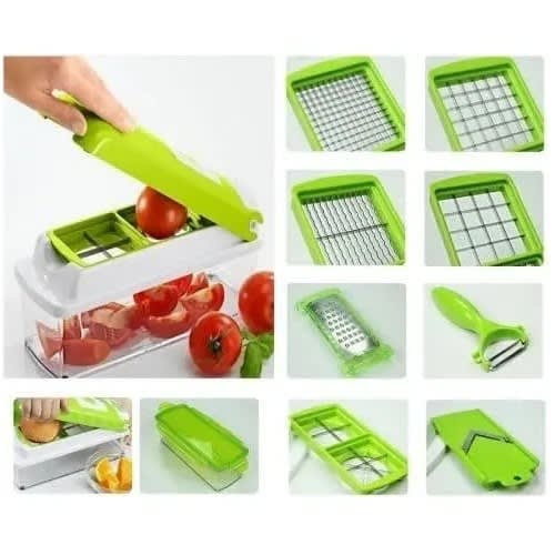 Nicer Dicer Plus 6 In 1 Multi-function Vegetable Slicer Grater