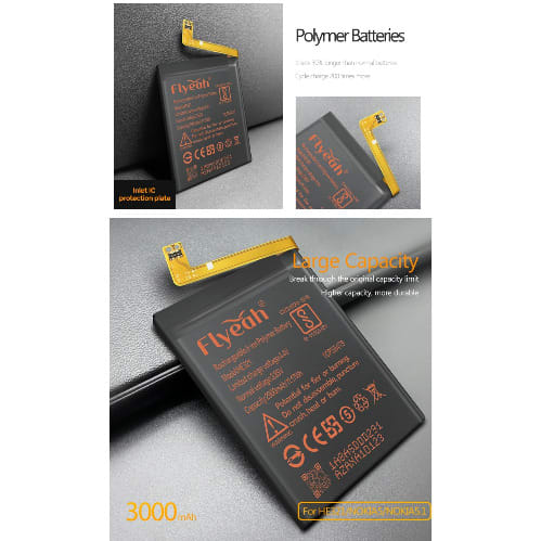 Replacement Battery For  Nokia 5 HE321