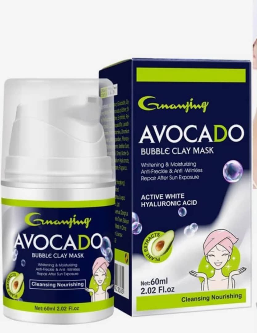 Avocado Bubble Clay Mask