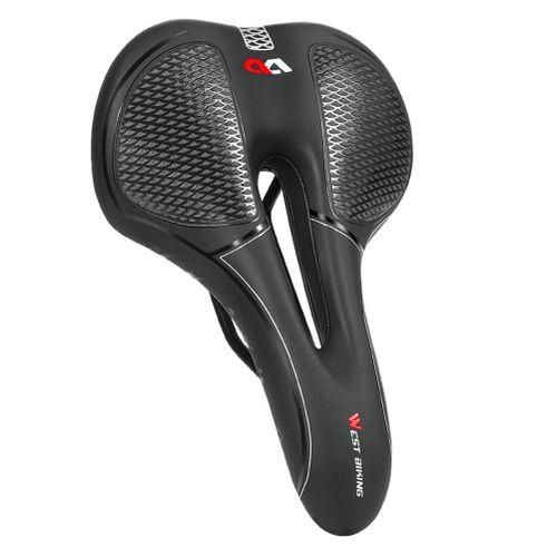 WEST BIKING Hollow Breathable Bicycle Saddle Men