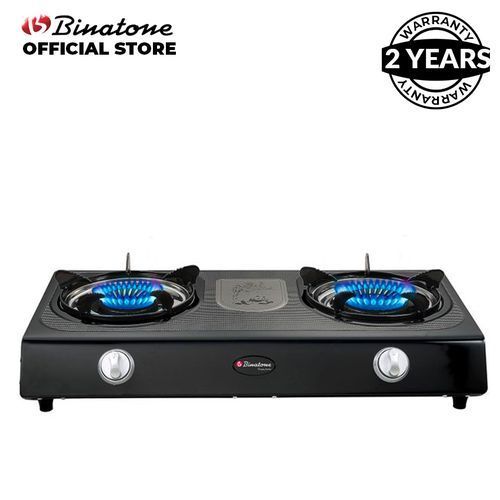 2 Burner Table Top Stainless Steel Gas Cooker SSGC 0003