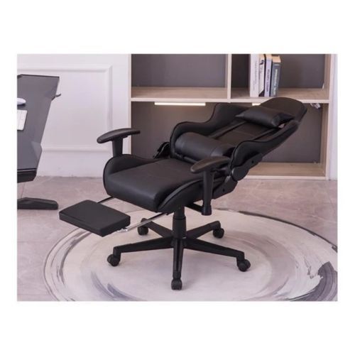 Gaming Chair With Footrest And Lumbar Support