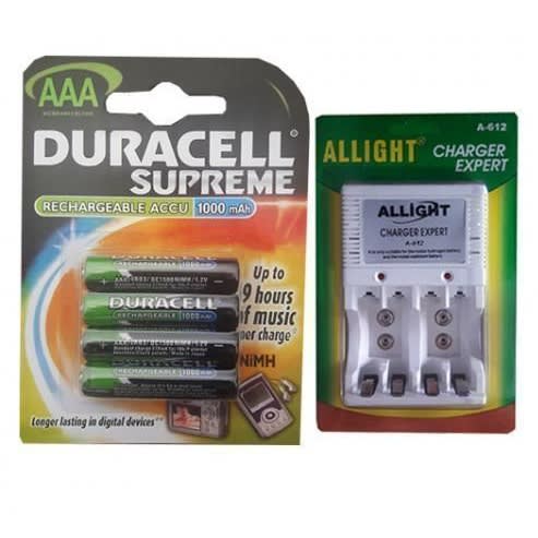 Duracell Aaa Rechargeable Battery With Charger.