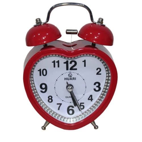 Love Shape Bell Alarm Clock