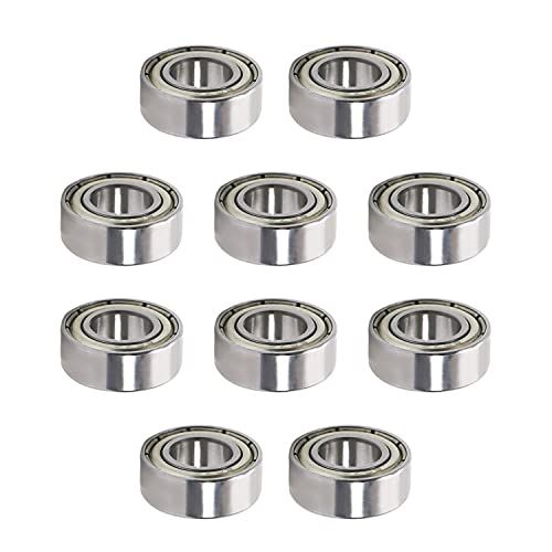 Othmro 10Pcs 687ZZ Deep Groove Ball Bearings Double Plastic