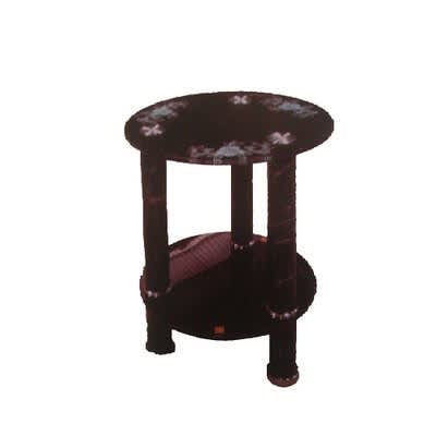 JOHN C Side Stool Table - Brown