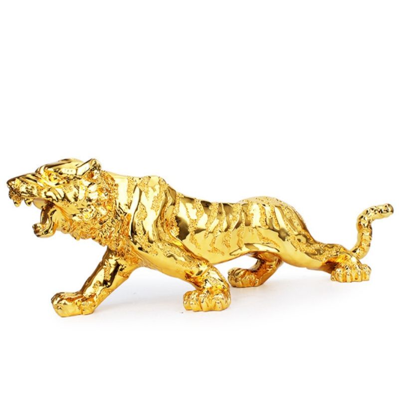 Resin Tiger Chinese Zodiac Tiger Home Decorations