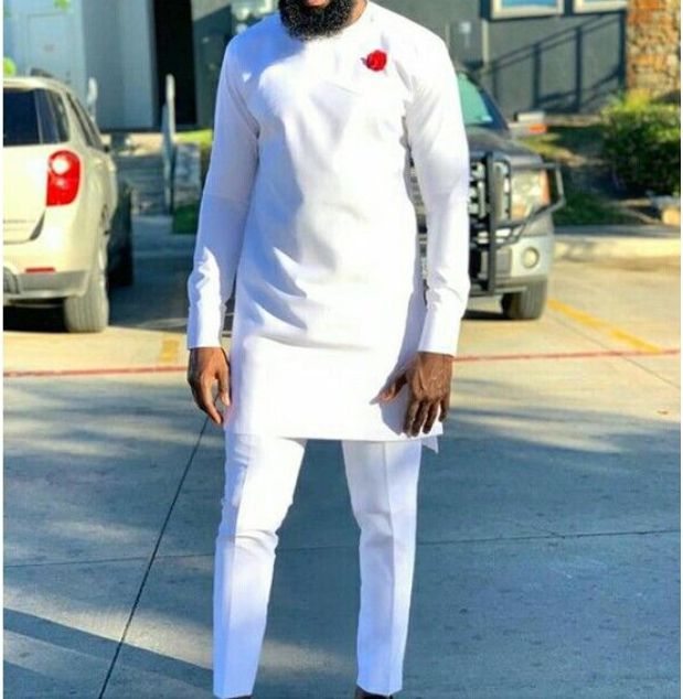 Mens White Senator Native Wear