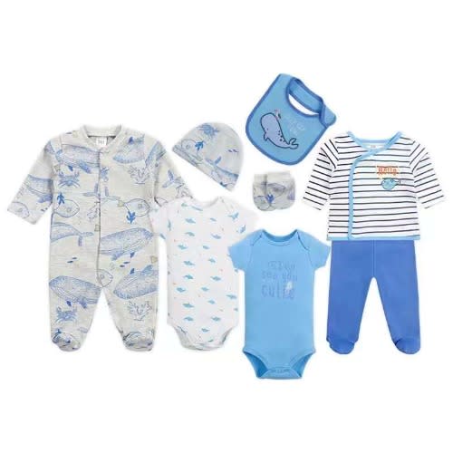 Newbaby First Wear - 8 Pcs