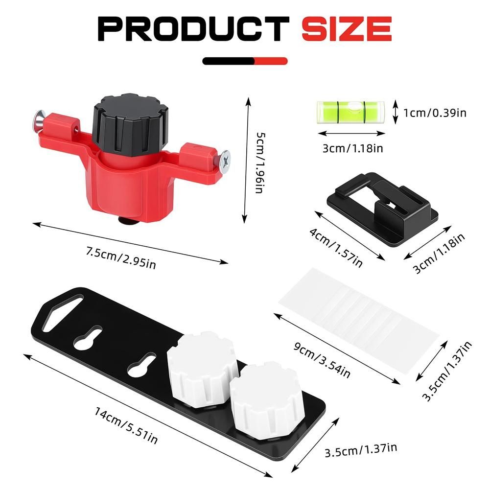 Key-Hole Companion-No Measuring Needed to Mark Keyhole Slot
