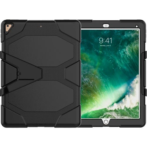 Shockproof Heavy Duty Silicone Case With Kickstand For Ipad Pro 12.9inches 2015/2017