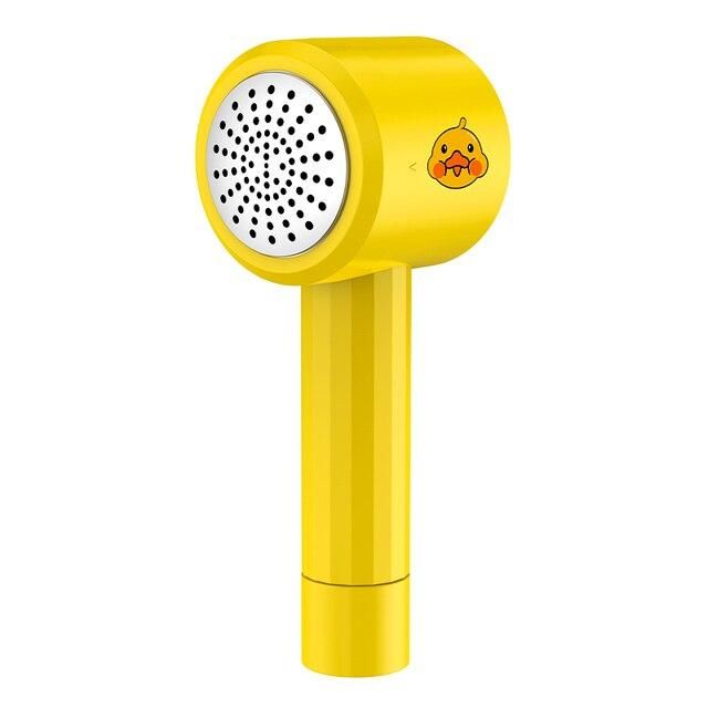 Yellow duck Hair Ball Trimmer Portable Lint Remover Electric Trimmer Sweater Remover Cutters powerful Without damaging clothes