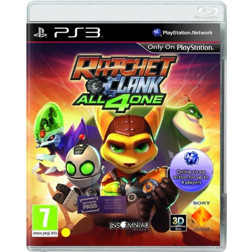 Ps3 Game Ratchet & Clank All 4 In One