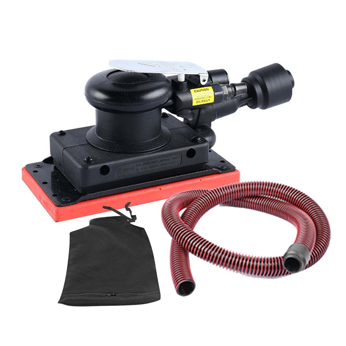 Mini Random Orbit Air Sander With 90x175mm Base Self