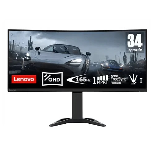 G34w-30 34" Ultrawide Qhd Curved Gaming Monitor With Speakers