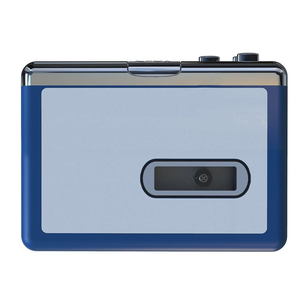 Portable BT 4.2 Cassette Player Transmit Tape Music to BT Headset/Speaker Enjoy Retro Tape Wirelessly Auto Reverse Function