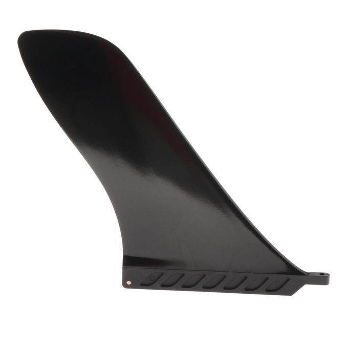 Surf   Single Center Fin Longboard Surfboard    - Black 9 Inch