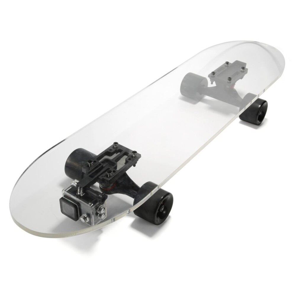 Skateboard Camera Risers & Secret Stash Drawer Block Risers Black