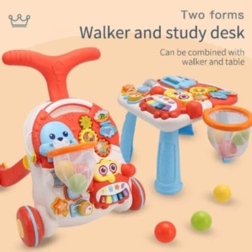 2 In 1 Multifunctional Baby Walker