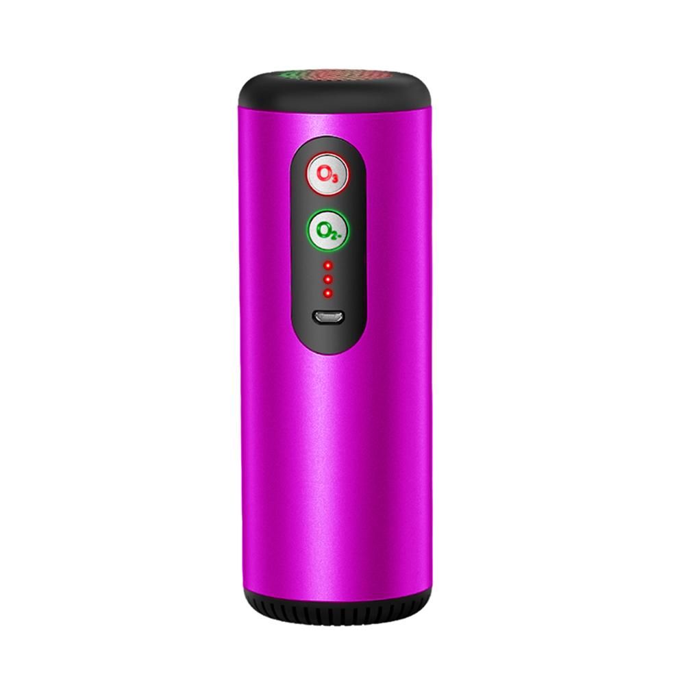 Air Purifier for Car Home or Office Anion and Ozone Two Mode USB Charge Ultra Quiet Pet Smell and Smoke Odor Eliminator