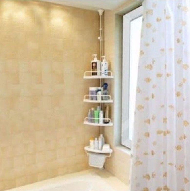 4 Tier Corner Shelf Bathroom And Kitchen