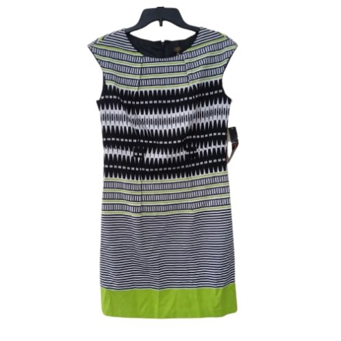 Women's Short Dress- Multicolor
