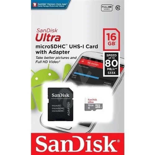 SanDisk 16GB Memory Card