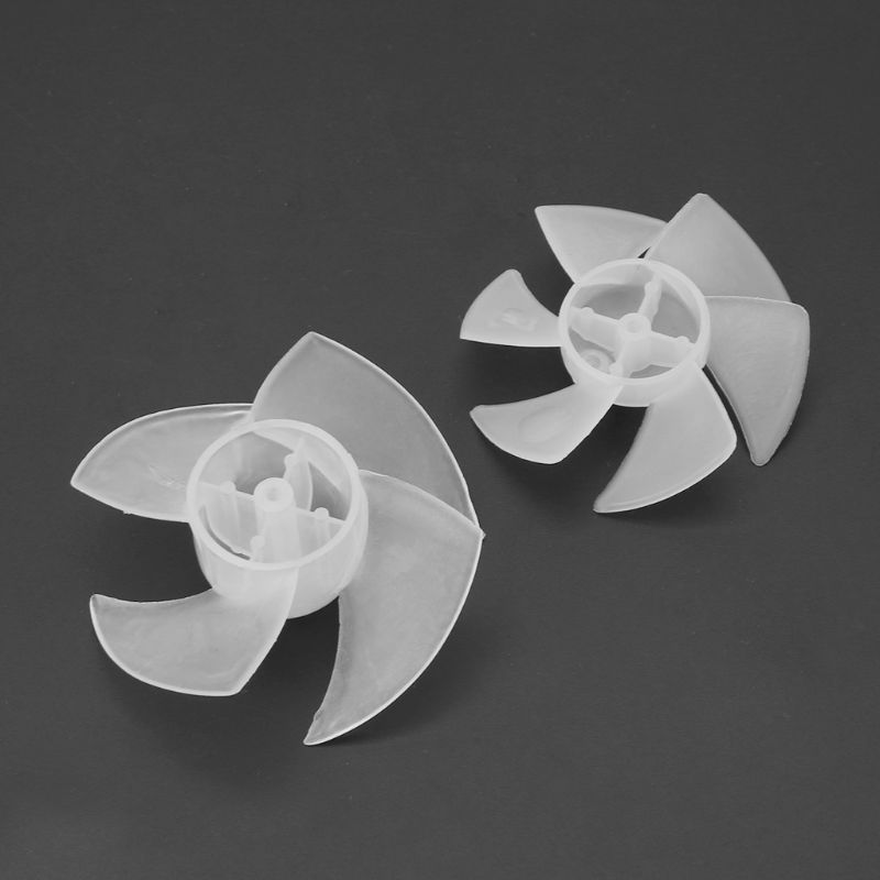 Small Power Mini Plastic Fan Blade 4/6 Leaves For Hairdryer