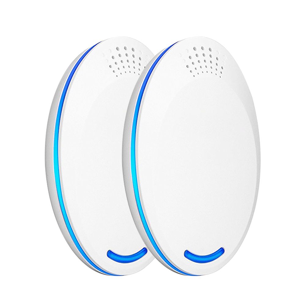 2Pcs Ultrasonic Pest Repeller Plug Electric Pest Control -