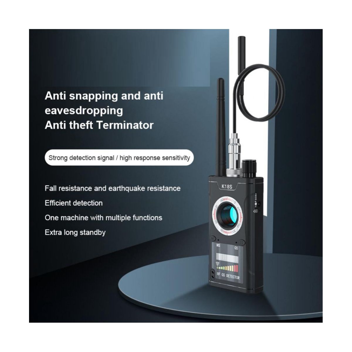 K18S Multifunction Reverse Camera Detector GSM Audio Error F