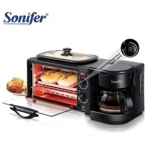 3 In 1 Breakfast Maker - 1250W