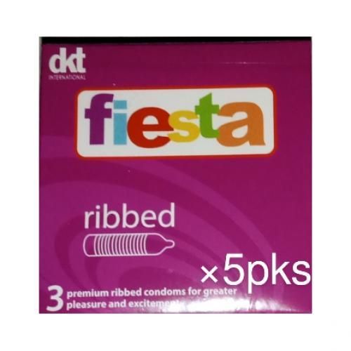 Ribbed X 5 Packs {15 Count} - Full Box.