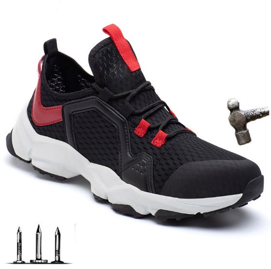 Ultra-light Men Safety Shoes Women Work Shoe Plus Size 37-47