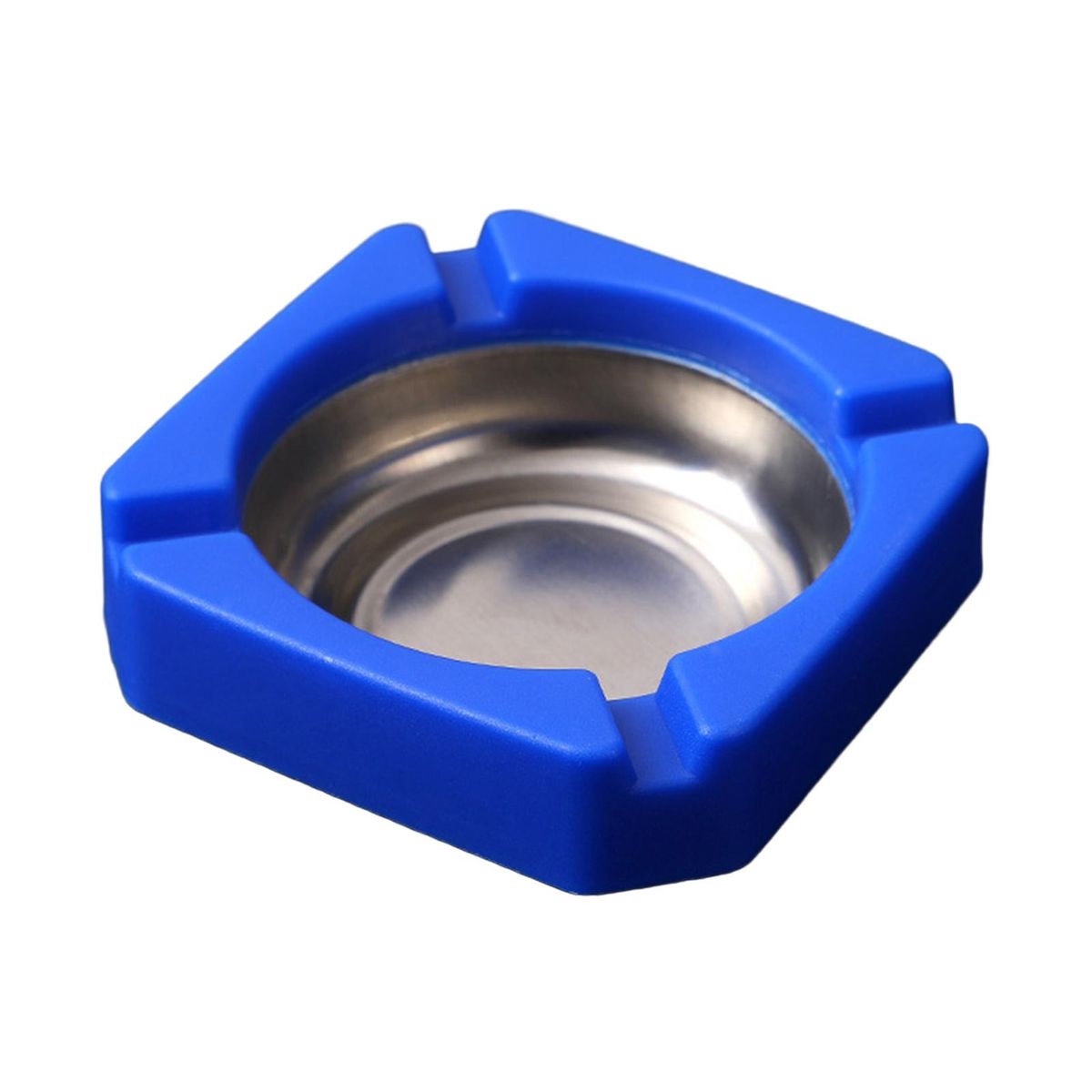 Ash Case Stainless Steel Ash Storage Tray Blue