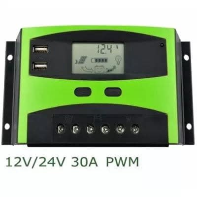 12v/24v 30amp Solar Controller