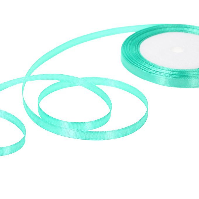 25 Yards/Roll 6mm Width Silk Satin Ribbon DIY Handmade