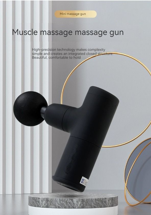 Muscle Massage Gun Deep Tissue Massager - Black