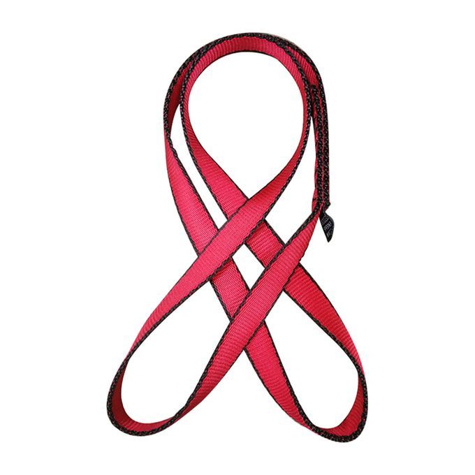 Climbing Sling Runner Strap Utility Cord For Swing 130cm Red