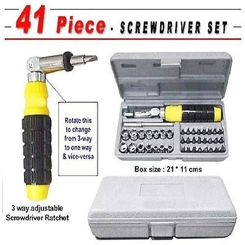 41pc Multifunctional Rachet Srewdriver Set