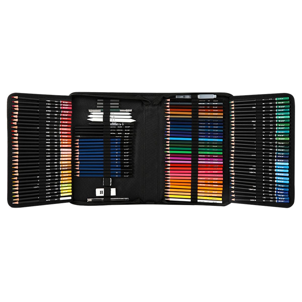 Colors Pencils Set 182PCS Professional Art Supplies 120
