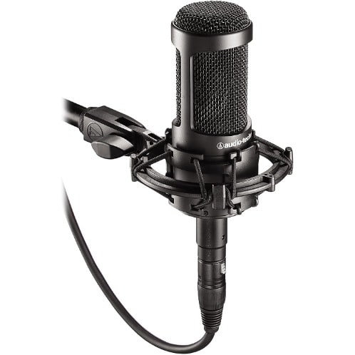 At2035 Cardioid Condenser Studio Xlr Microphone - Black