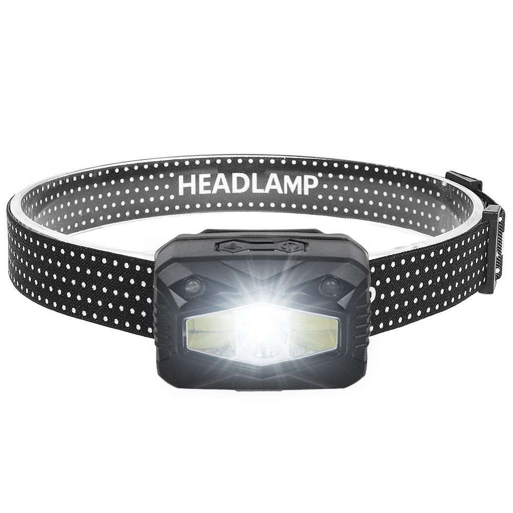 LED Headlamp Rechargeable Headlight Strong Light Induction