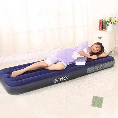 Downy Airbed With Manual Pump