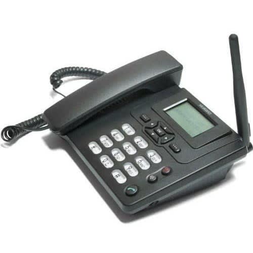 3125i Gsm Office Table Phone With Fm Radio - Black