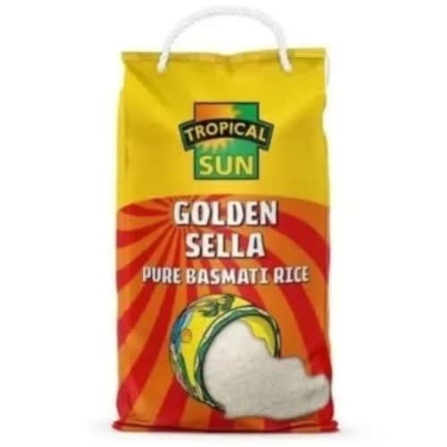 Golden Sella Pure Basmati Rice - 2kg X6