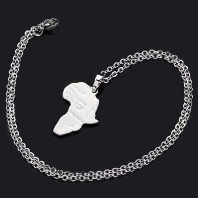Stainless Steel Silver Chain With Pendant